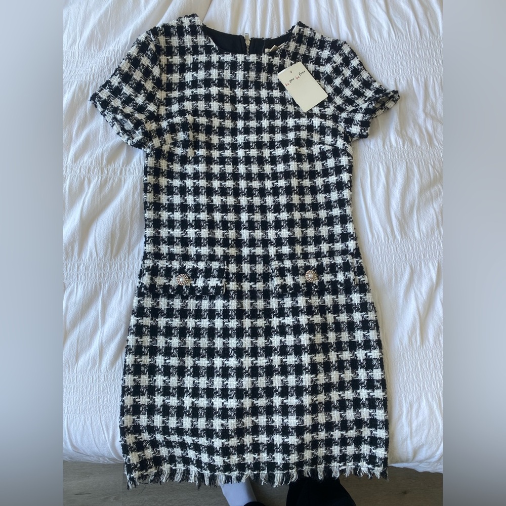 Tweed Mini Dress